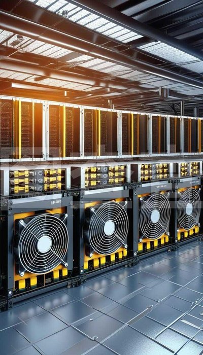An expansive view of a well-maintained mining farm in Australia, highlighting the importance of reliable servicing for sustained operations
