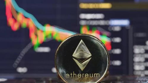 Detailed view of Ethereum mining machine in a hosting facility